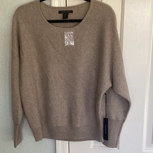Tahari Metallic Cashmere Blend Sweater